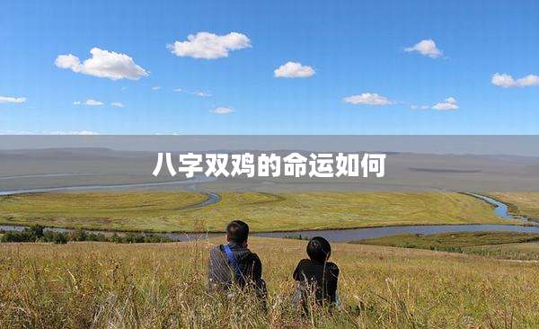 八字双鸡的命运如何