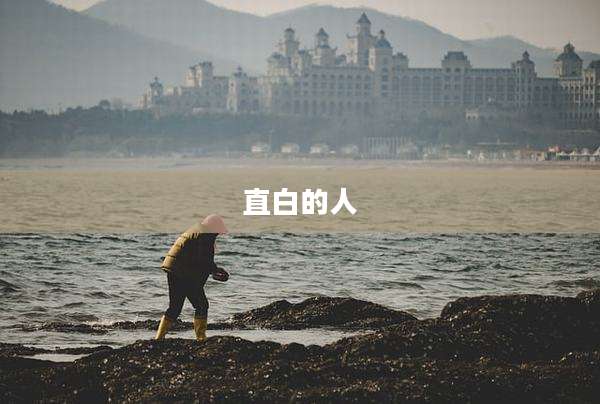 直白的人