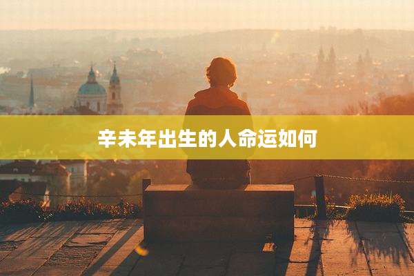 辛未年出生的人命运如何