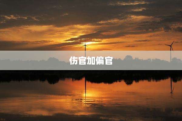 伤官加偏官