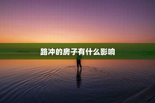 路冲的房子有什么影响