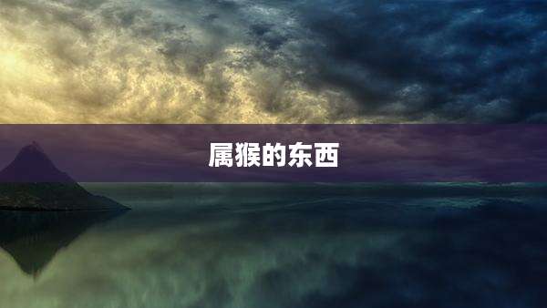 属猴的东西