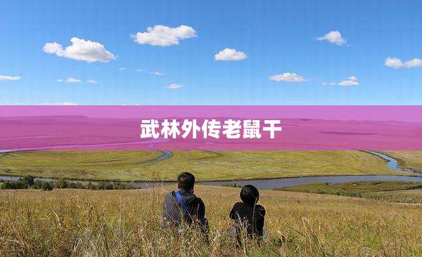 武林外传老鼠干