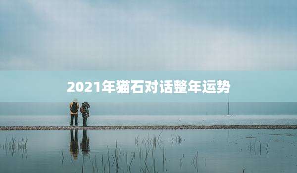 2021年猫石对话整年运势