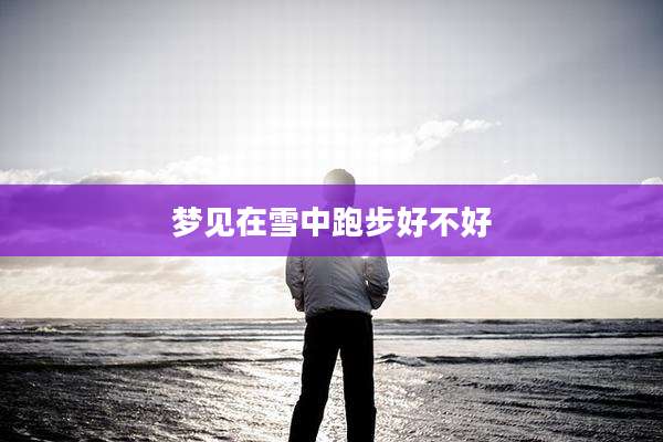 梦见在雪中跑步好不好