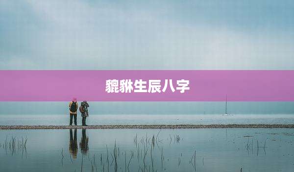 貔貅生辰八字