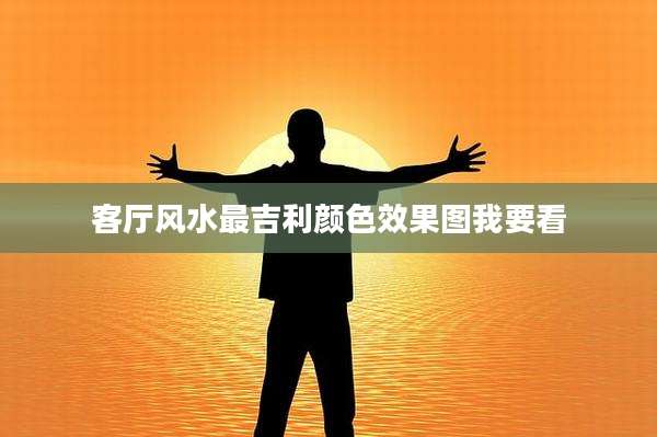 客厅风水最吉利颜色效果图我要看