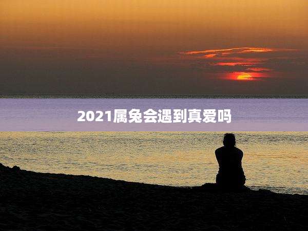 2021属兔会遇到真爱吗