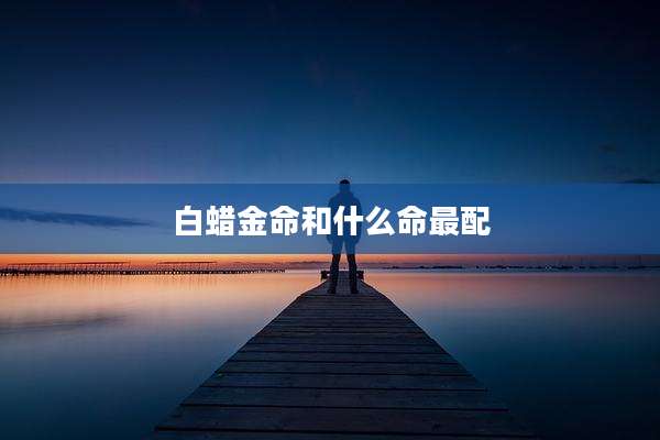 白蜡金命和什么命最配