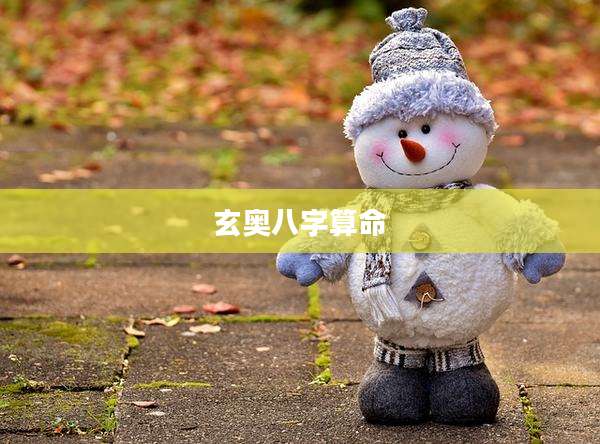 玄奥八字算命