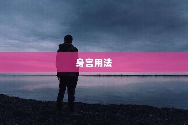 身宫用法