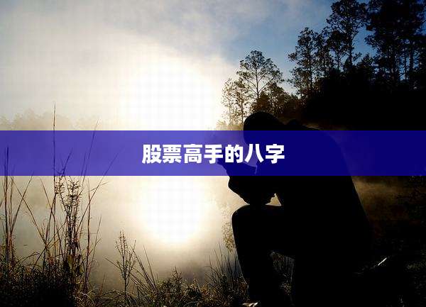 股票高手的八字