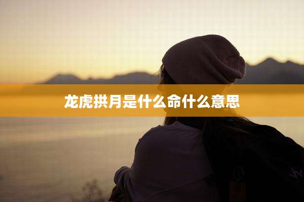 龙虎拱月是什么命什么意思