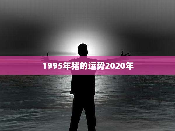 1995年猪的运势2020年