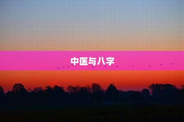 中医与八字