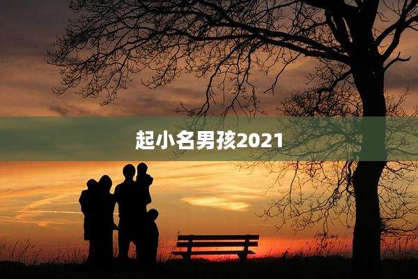 起小名男孩2021