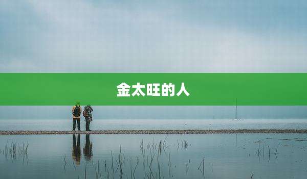 金太旺的人