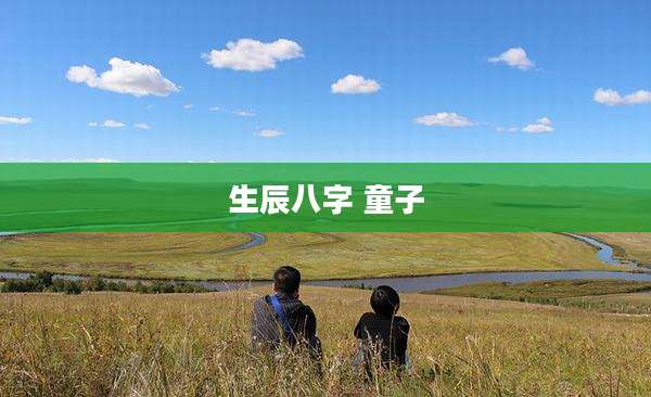 生辰八字 童子