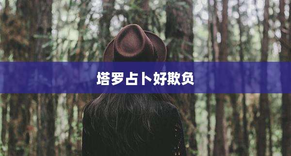 塔罗占卜好欺负