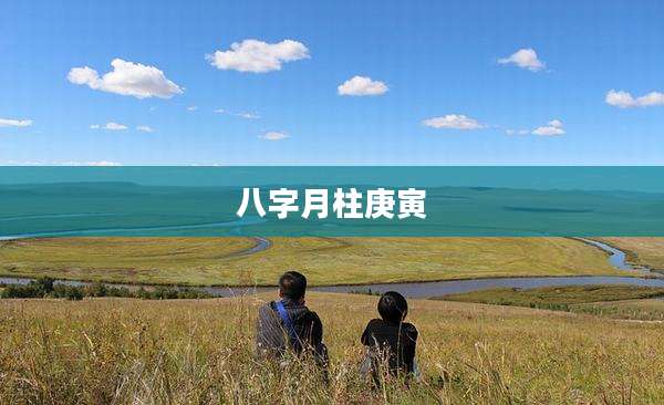 八字月柱庚寅