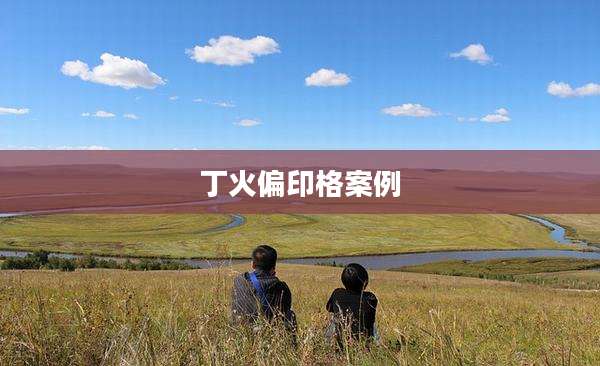 丁火偏印格案例