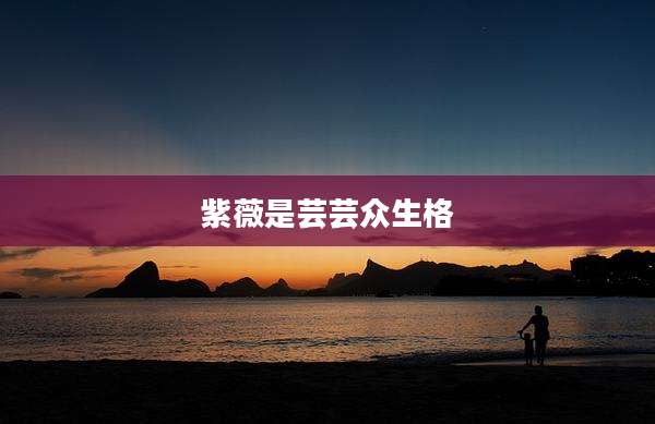 紫薇是芸芸众生格