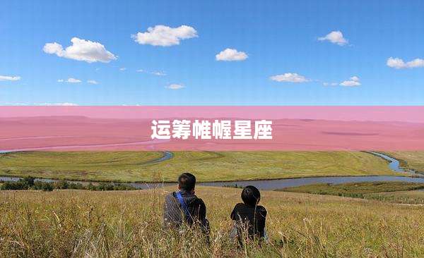 运筹帷幄星座