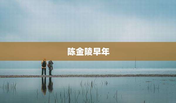 陈金陵早年