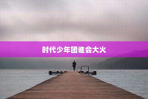 时代少年团谁会大火
