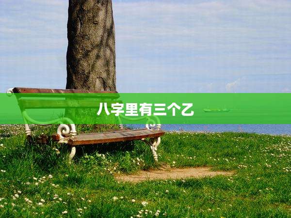 八字里有三个乙