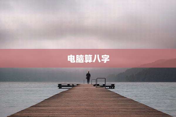 电脑算八字