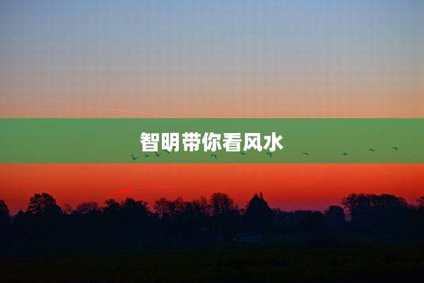 智明带你看风水