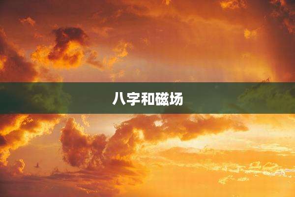 八字和磁场