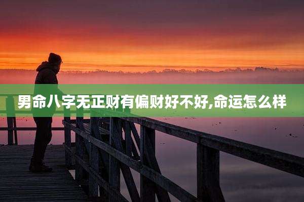 男命八字无正财有偏财好不好,命运怎么样