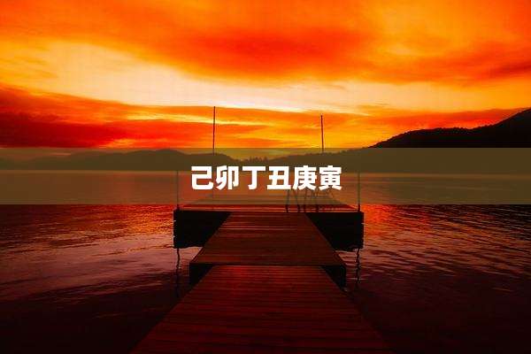 己卯丁丑庚寅