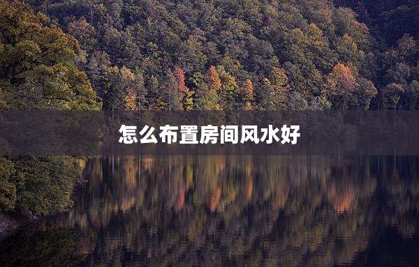 怎么布置房间风水好