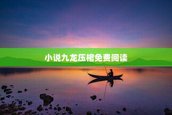 小说九龙压棺免费阅读