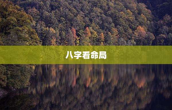 八字看命局