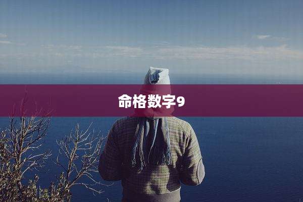 命格数字9