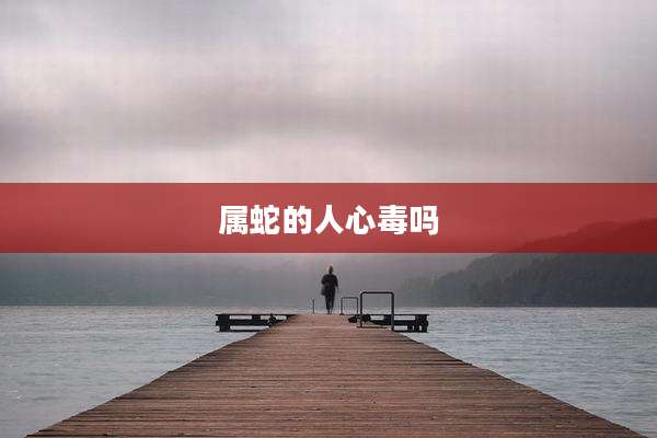 属蛇的人心毒吗