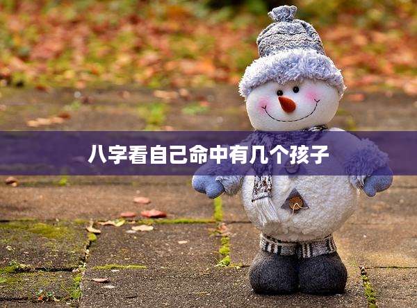 八字看自己命中有几个孩子