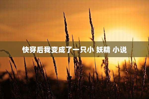 快穿后我变成了一只小 妖精 小说