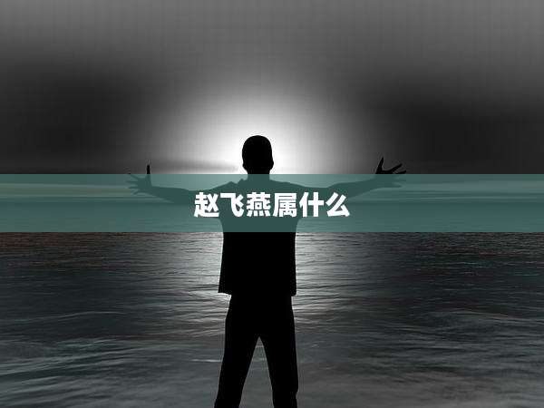 赵飞燕属什么