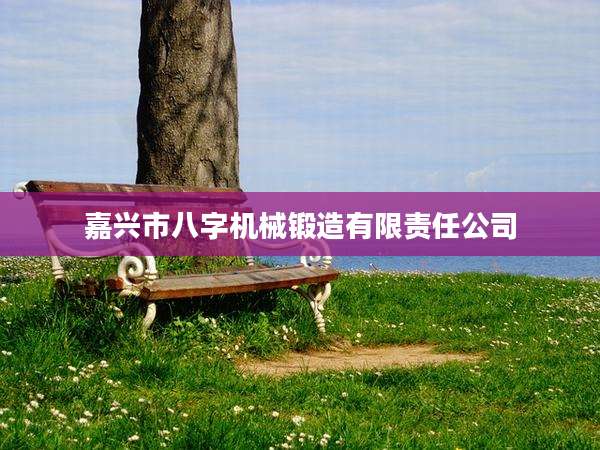 嘉兴市八字机械锻造有限责任公司