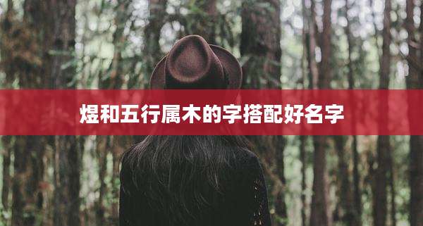 煜和五行属木的字搭配好名字