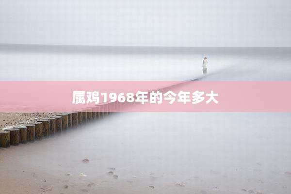 属鸡1968年的今年多大