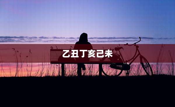 乙丑丁亥己未