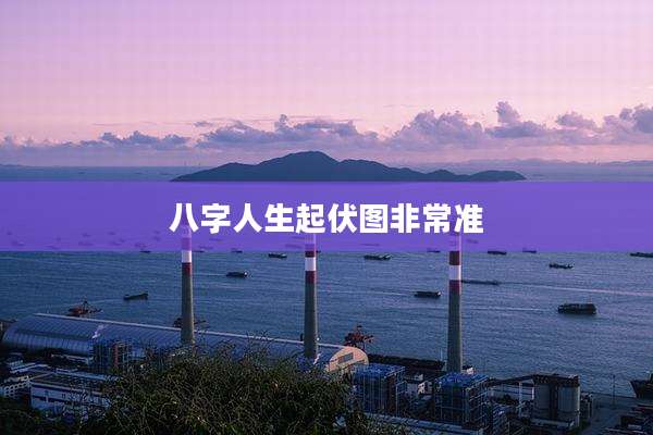 八字人生起伏图非常准