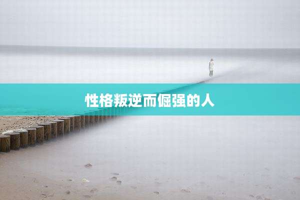 性格叛逆而倔强的人