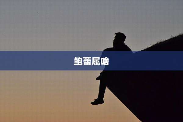 鲍蕾属啥